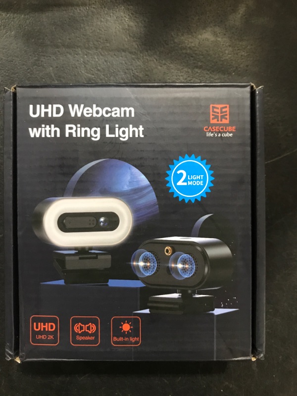 Photo 1 of UHD - Webcam with Ring Light - 