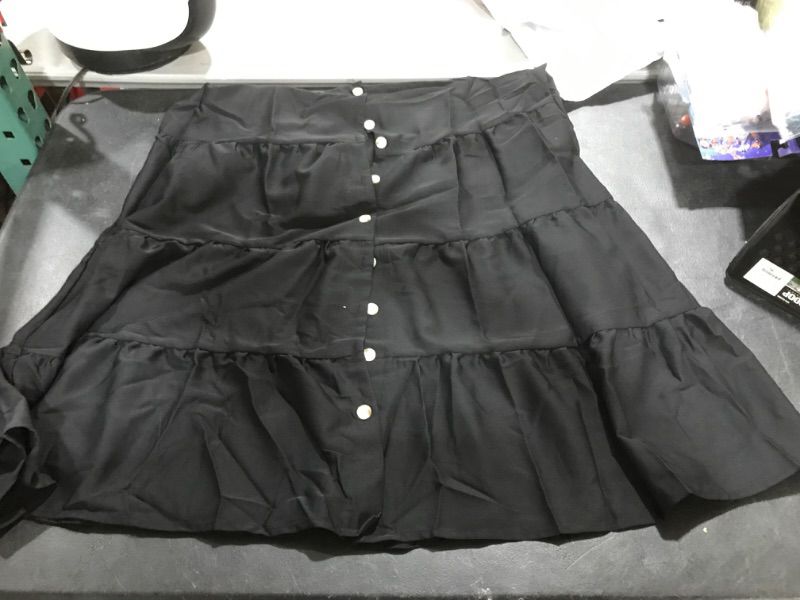 Photo 3 of 
Size L - Amoretu - Women Long Sleeve Dress - Black - Button Up 
