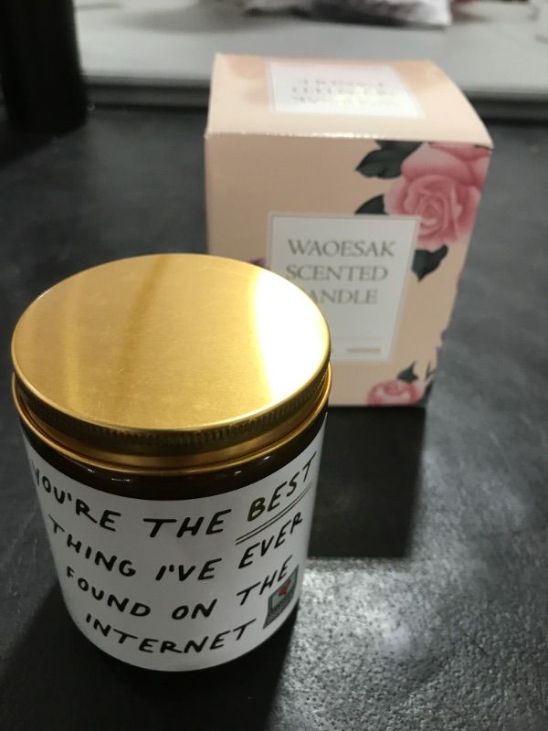 Photo 1 of 
WAOESAK - Scented Candle - "You are the best thing.." 
