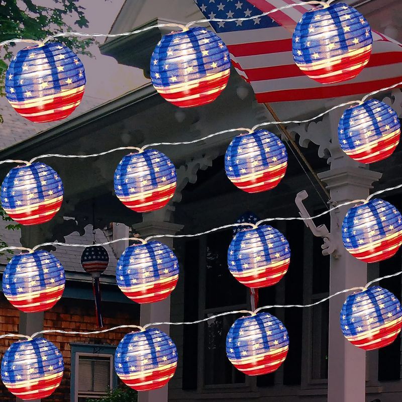 Photo 1 of 
30 Flag Lantern Lights,