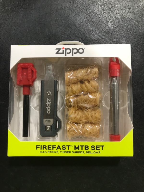 Photo 2 of Zippo FireFast Firestarter MTB Set