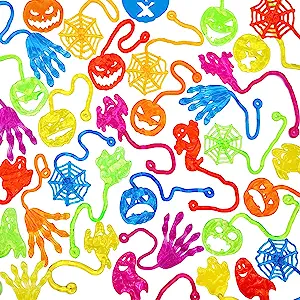 Photo 1 of EDsportshouse 42 Stretchy Sticky Hands Party Favors For Kids,Easter Stocking Stuffer Toys For Goodie Bags,Treasure Box,Classroom Prizes,Pinata Fillers