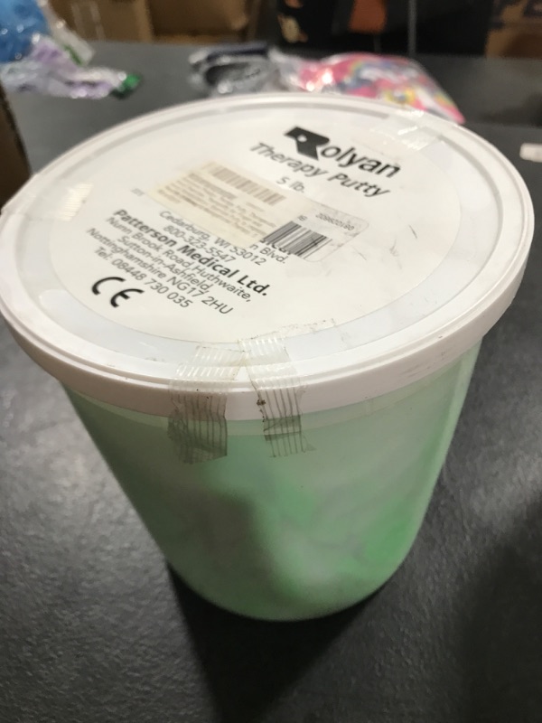 Photo 2 of Rolyan Therapy Putty - 5 lb Green Medium
