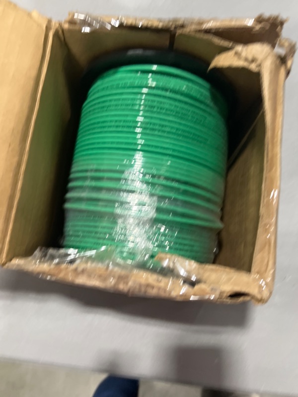 Photo 2 of 10 Gauge THHN Stranded Copper Building Wire (500, Green) 500 Green