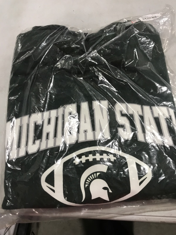 Photo 2 of Blue 84 Men's Crewneck Sweatshirt Team Color Football Michigan State Spartans Medium Team Color