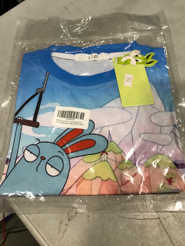 Photo 1 of CREATIE Boys Kiff Cartoon Tshirts Summer Shirts Size 6-7 T