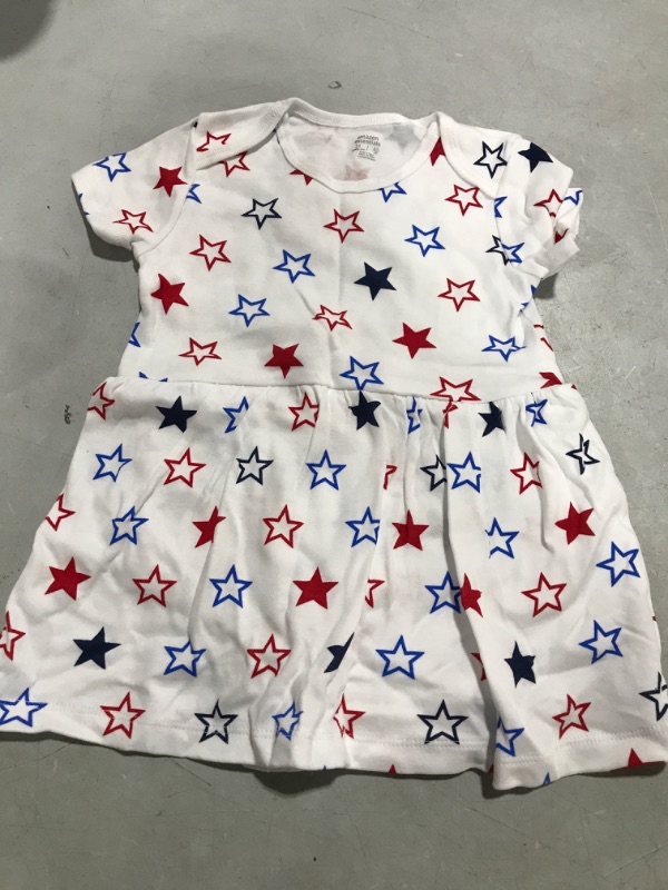 Photo 1 of Amazon Essentials Baby Girls' Short-Sleeve Dress SIZE 24 MONTHS 