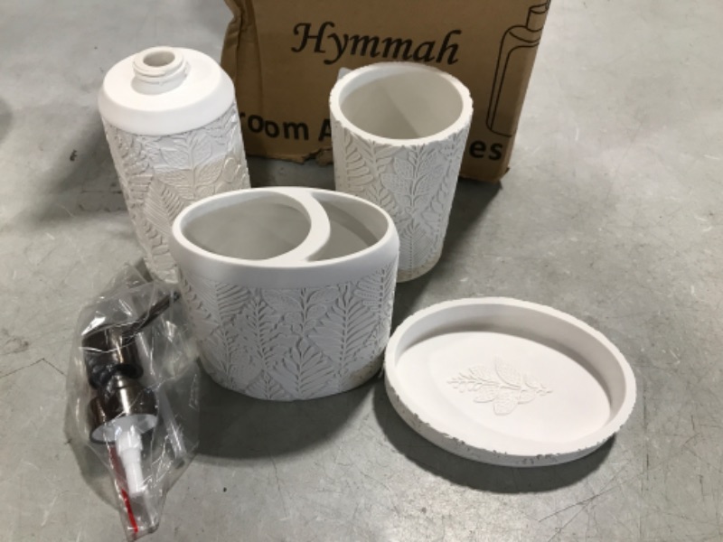 Photo 1 of 4 PIECE CERAMIC BATHROOM SET