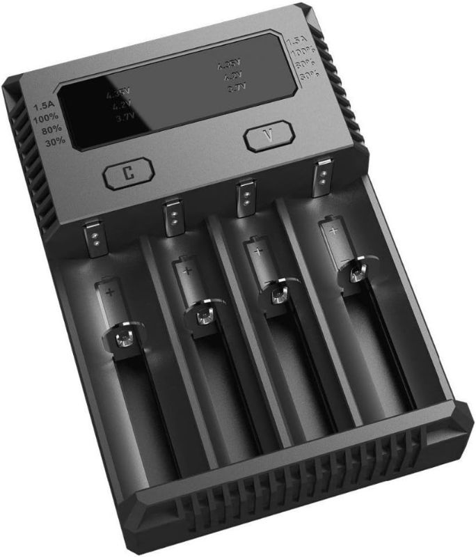Photo 1 of Nitecore New i4 2016 Intellicharger Smart Battery Charger for Li-ion IMR Ni-MH NiCd
