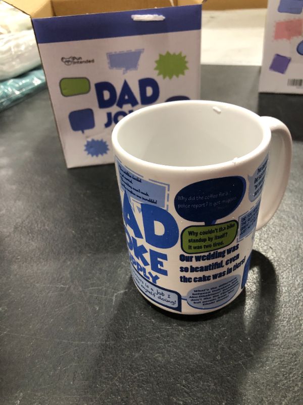 Photo 1 of (2 PACK) Coffee Mugs for Dad "Dad's Joke Supply"