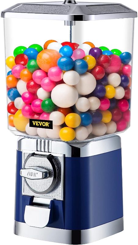 Photo 1 of  VEVOR Vending Machine, Classic Gumball Bank, Huge Load Capacity Candy Gumball Machine, Mini Vending Machines, Gumball Dispenser Machine for Kids, Perfect for Birthdays, Christmas and Kiddie Parties 