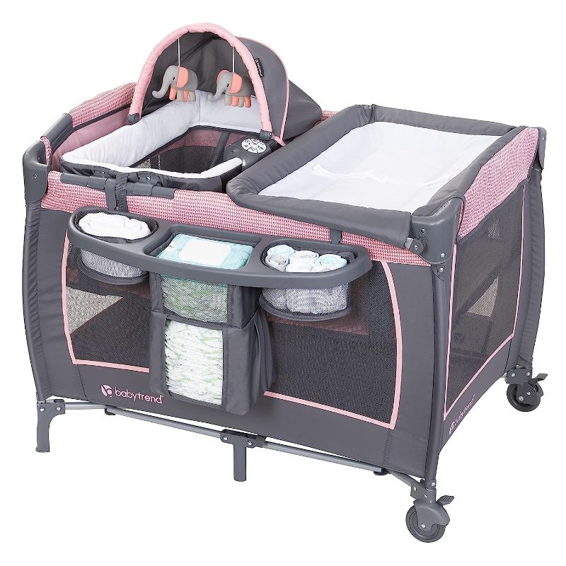 Photo 1 of  Baby Trend Lil' Snooze Deluxe III, Cozy Pink 