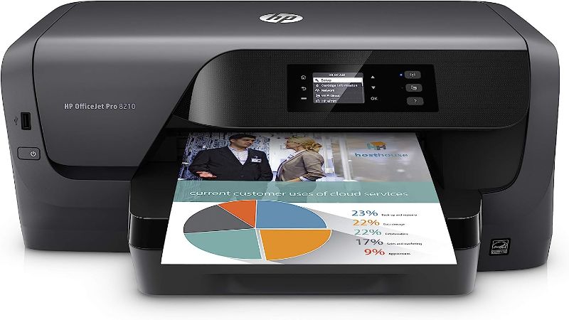 Photo 1 of HP OfficeJet Pro 8210 Wireless Color Printer