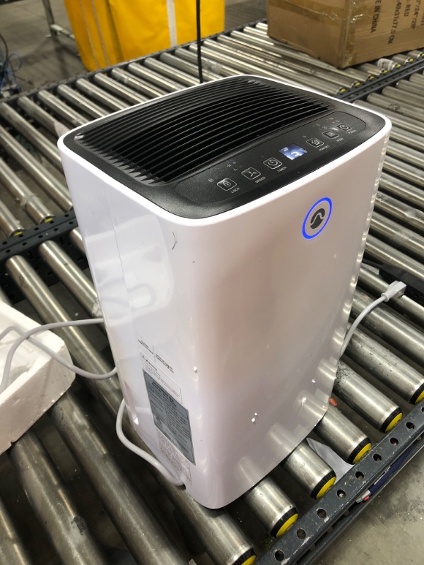 Photo 1 of Dehumidifier for Home and Basement for 2000Sq.Ft, 25 Pints Dehumidifiers for bathroom, Large Room, Water Tank Capacity with Drain Hose, Intelligent Humidity Control, Childlock, Laundry Dry
