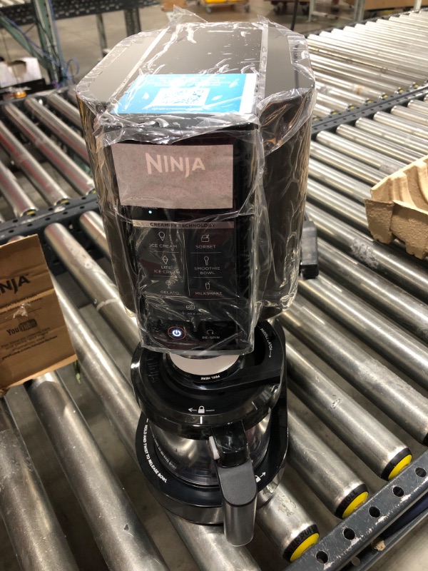 Photo 2 of Ninja NC301 CREAMi Ice Cream Maker, for Gelato, Mix-ins, Milkshakes, Sorbet, Smoothie Bowls & More, 7 One-Touch Programs, Compact Size, Perfect for Kids, Silver
