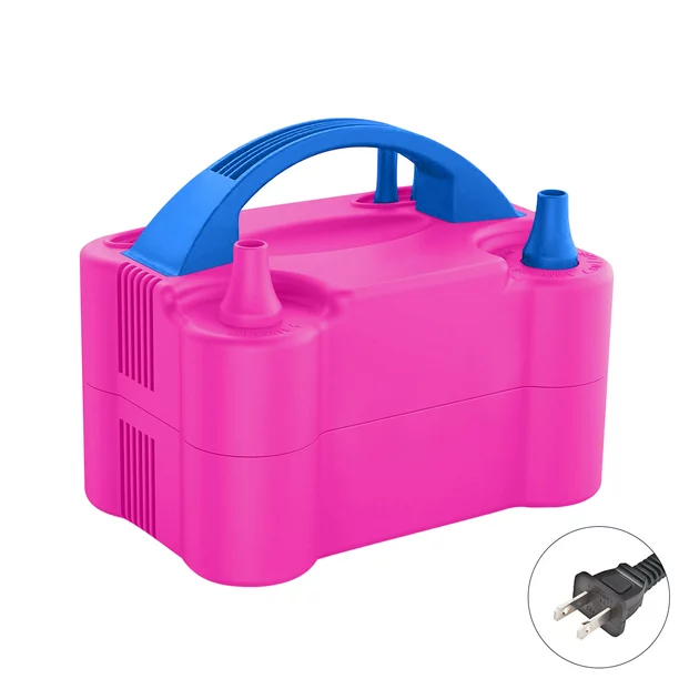 Photo 1 of Electric Balloon Pump, Portable Electric Balloon Blower Machine Balloon Air Pump Dual Nozzle