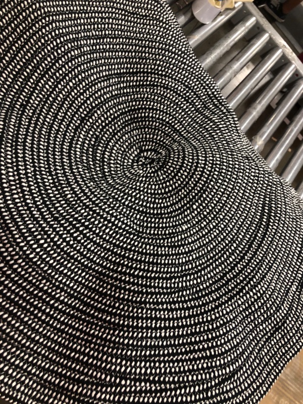Photo 1 of Black & White Christmas Tree Skirt SMALL 