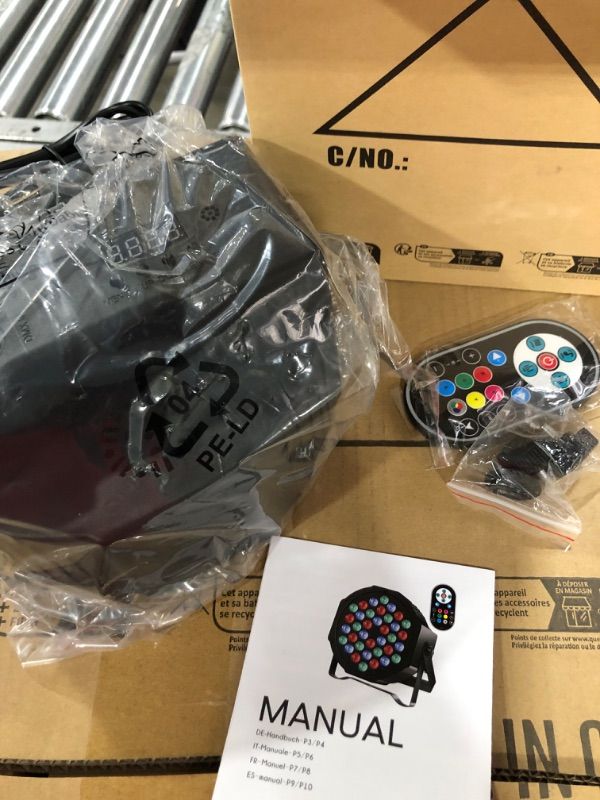 Photo 1 of LED Stage Lights RGB 1PACK ONLY