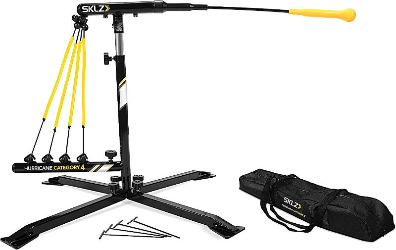 Photo 5 of *FOR PARTS ONLY*SKLZ Hurricane Premium Portable Batting Practice/Hitting Swing Trainer System for Baseball and Softball, All Ages Training
