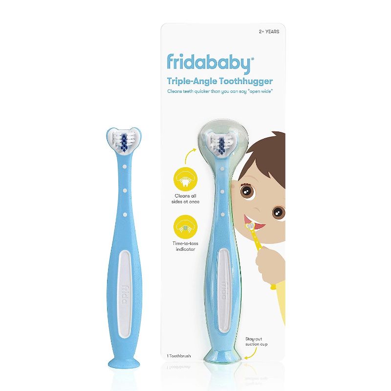 Photo 1 of  2pack Frida Baby Triple-Angle Toothhugger Training Toothbrush for Toddler Oral Care