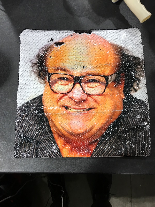 Photo 1 of 16 x 16 Danny DeVito pillow case