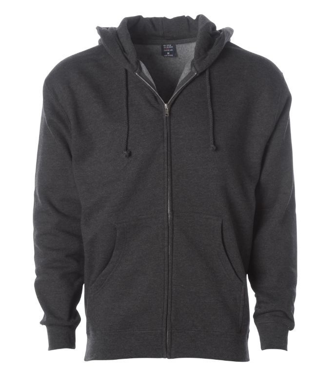 Photo 1 of BLACK FLEECE HOODIE WITH ZIPPER FOR MEN NO BRAND SIZE 2XL