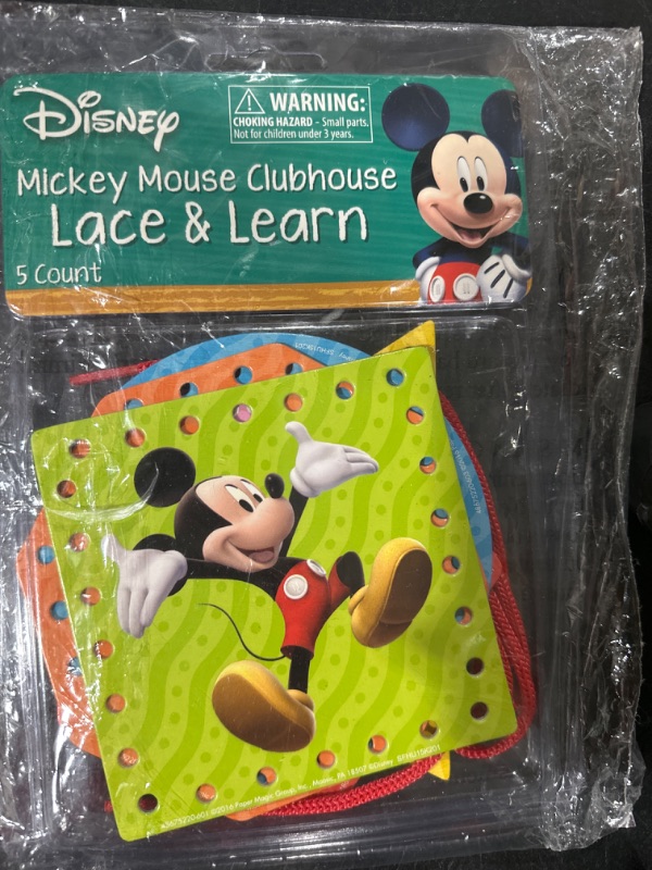 Photo 2 of Eureka Mickey Mouse Clubhouse Lace and Learns (867522)