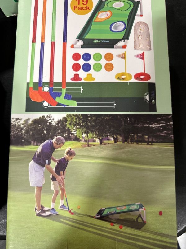 Photo 2 of 
Siomeoar Kids Golf Clubs 3-5 Ages Toddler Golf Set 