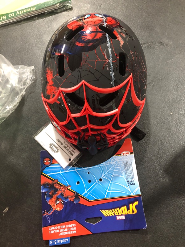 Photo 1 of Bell Children Spider-Man 3D Web Slinger Multi-Sport Helmet , Child (5-8 yrs.)