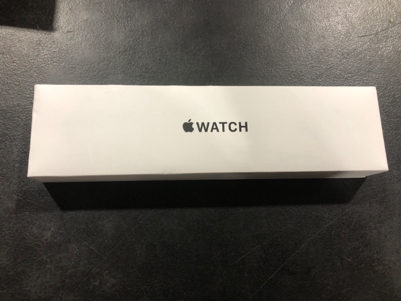 Photo 1 of Apple Watch SE (2nd Gen) [GPS 40mm] Smart Watch w/Starlight Aluminum Case & Starlight Sport Band - S/M. Fitness & Sleep Tracker, Crash Detection, Heart Rate Monitor, Retina Display, Water Resistant Starlight Aluminium Case with Starlight Sport Band 40mm 4