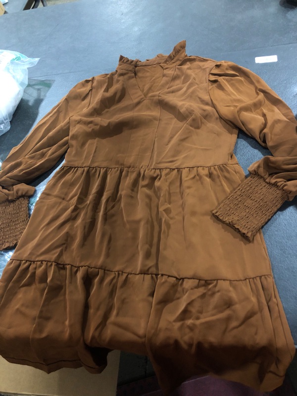 Photo 1 of BROWN DRESS SMALL