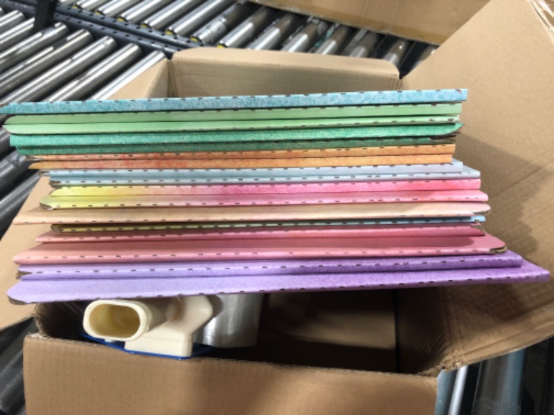 Photo 3 of STUDENTS DESK TEST DIVIDERS PACK OF 20 MULTI. COLORS. NOT EXACT FROM STOCK PHOTO