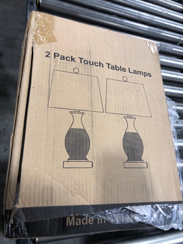 Photo 2 of 2 PACK TOUCH TABLE LAMPS 