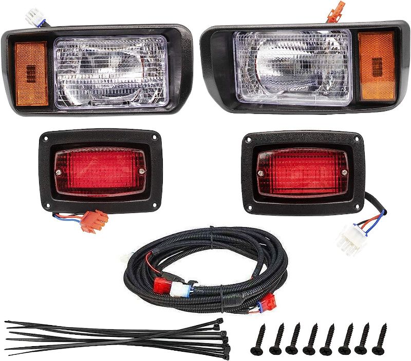 Photo 1 of 
Drive-up Club Car DS Light Kit Headlight and Tail Light Kit Factory Style 101988002 101988001 1993 UP