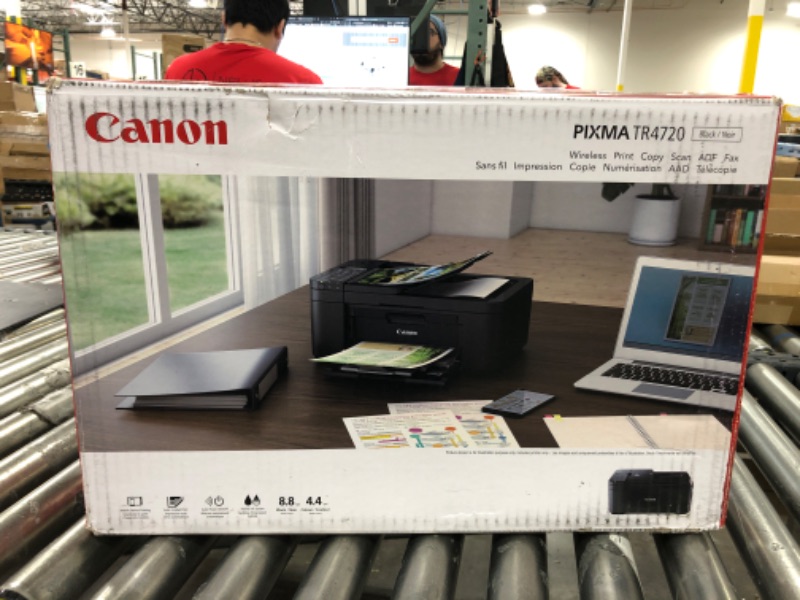 Photo 2 of Canon PIXMA TR4720 All-in-One Wireless Printer Home use, with Auto Document Feeder, Mobile Printing and Built-in Fax, Black PIXMA TR4720 BK Printer Printer