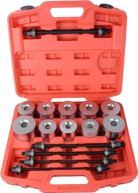 Photo 1 of  Universal Press and Pull Sleeve Kit Bush Bearing Removal Insertion Tool Set
