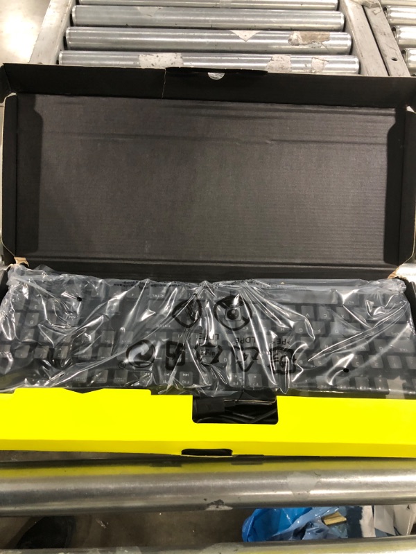 Photo 1 of Corsair K60 RGB Pro Low Profile Mechanical Gaming Keyboard - CHERRY MX Low Profile SPEED Mechanical Keyswitches – Slim and Streamlined Durable Aluminum Frame - Customizable Per-Key RGB Backlighting CHERRY LP K60 RGB Pro Low Profile