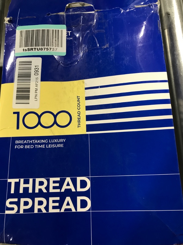 Photo 1 of 1000 THREAD SPREAD- KING 