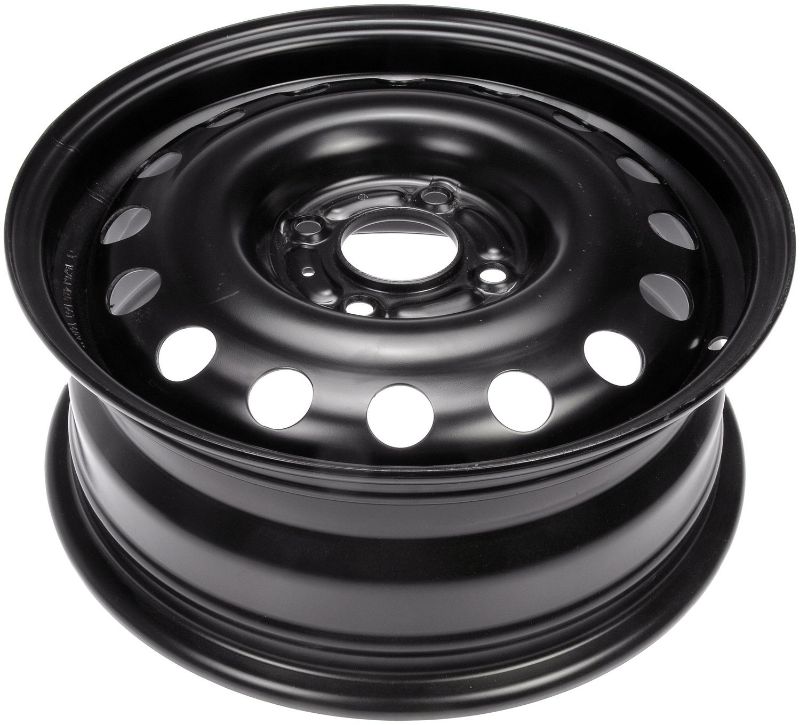 Photo 1 of Dorman 939-115 15 X 6 In. Steel Wheel Compatible with Select Ford Models, Black