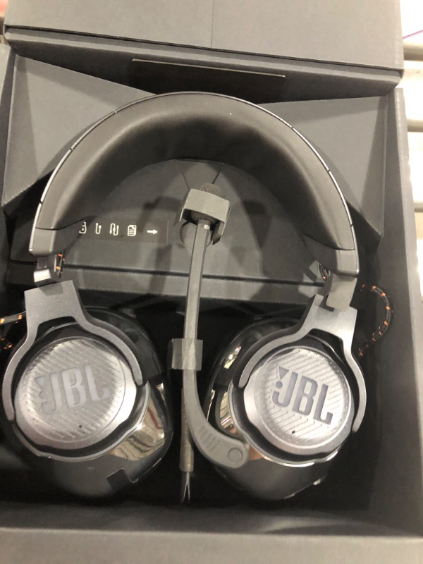 Photo 2 of JBL Quantum 810 - Wireless Over-Ear Performance Gaming Headset with Noise Cancelling, Black, Medium