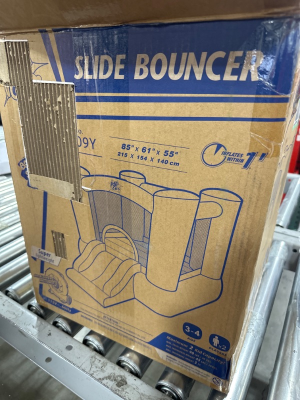 Photo 1 of BRAND NEW *** ACTION AIR Bounce House, Toddler Inflatable Bounce House with Blower for Indoor/Outdoor, Bouncy Castle with Durable Sewn and Extra Thick, Jump House with Slide