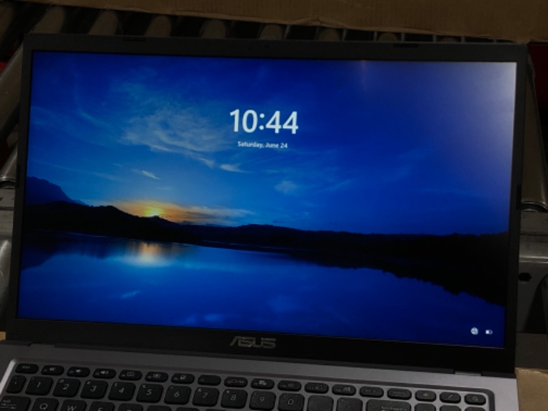 Photo 4 of ASUS VivoBook 15 Thin and Light Laptop, 15.6” FHD Display, Intel i3-1005G1 CPU, 8GB RAM, 128GB SSD, Backlit Keyboard, Fingerprint, Windows 10 Home in S Mode, Slate Gray, F512JA-AS34