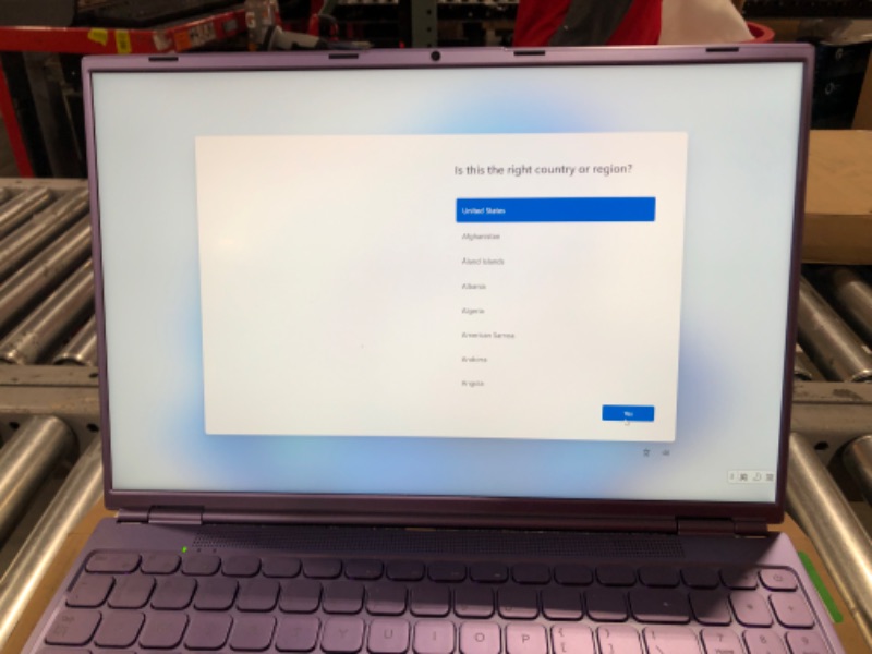 Photo 4 of ?Win 11 Pro/Office 2019?16" Laptop Ultra-narrow bezels 2.5K FHD(2560x1600) IPS Screen, Celeron N5095,12G RAM, 512GB SSD, Color Backlit KB, Fingerprint Reader, WIFI, Type-C, HDMI(12G+512GB SSD, Purple) 