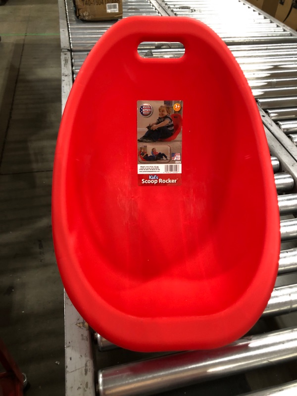 Photo 1 of American Plastic Toys Kids Scoop Rocker, Red

