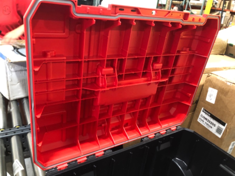Photo 1 of CRAFTSMAN VERSASTACK Rolling Tool Box with Wheels, Lockable, Red, 20 Inch (CMST17835) Rolling Box