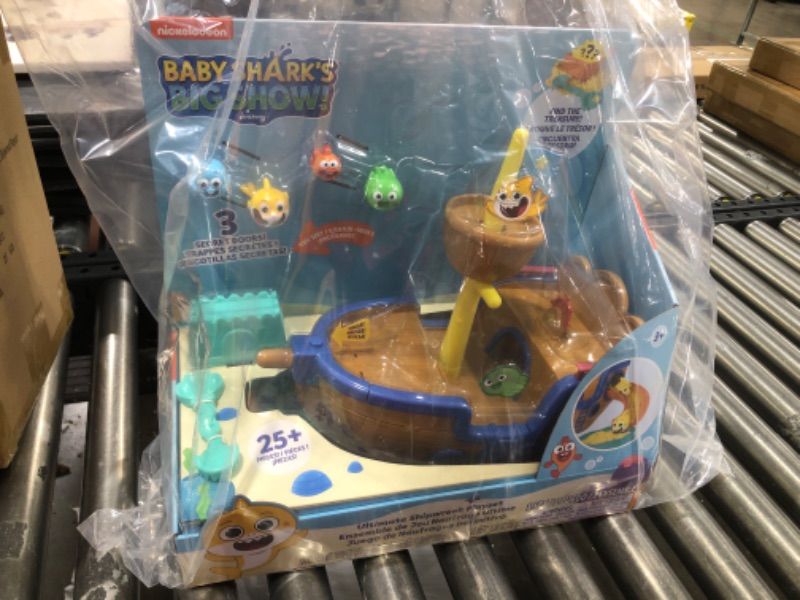 Photo 2 of  WowWee Baby Shark’s Big Show! Ultimate Shipwreck Playset 
