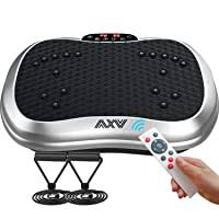 Photo 1 of AXV Vibration Plate Exercise Machine Whole Body Workout Vibrate Fitness Platform Lymphatic Drainage Machine for Weight Loss Shaping Toning Wellness Home Gyms Workout