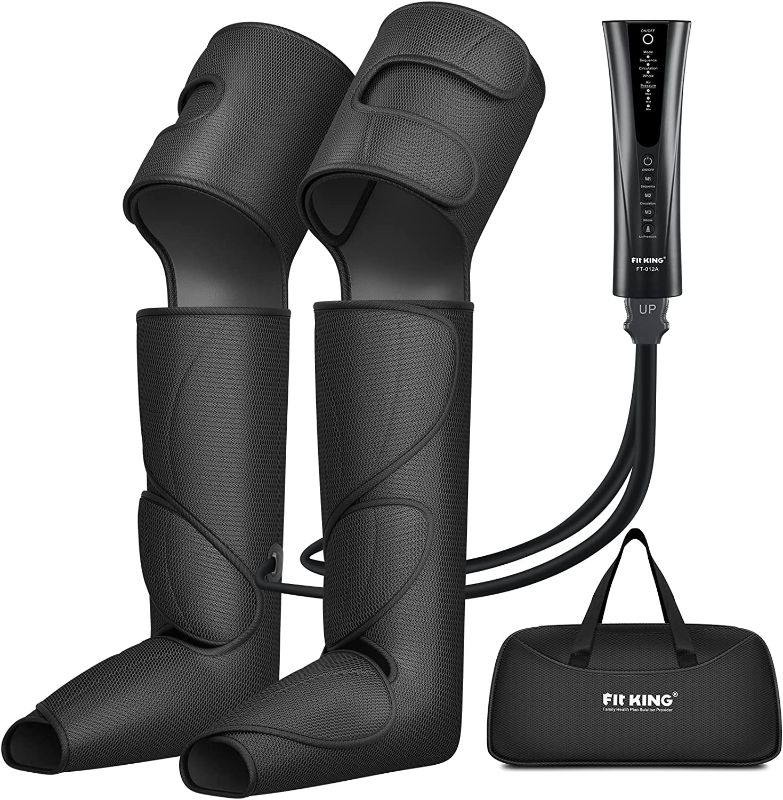 Photo 1 of  FIT KING Foot and Leg Massager for Circulation and Relaxation with Hand-held Controller 3 Modes 3 Intensities FT-012A 