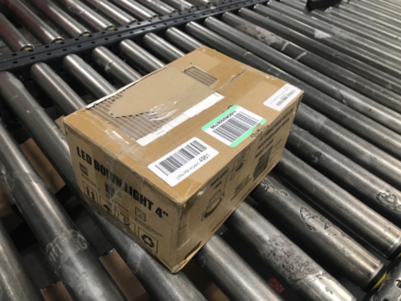 Photo 1 of 6 Pack 4 Inch 5CCT LED Can Lights with Night Light, CRI90, 850lm, 11W=80W, Baffle Trim, 2700K/3000K/3500K/4000K/5000K Selectable, Dimmable, Damp Rated Retrofit Recessed Lighting, Install in Can 5cct | 6 Pack Retrofit 4 Inch