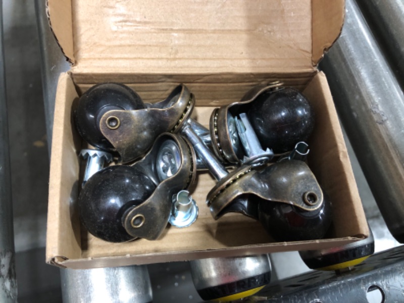 Photo 1 of 4 PACK ROLLING BALL CASTERS/WHEELS